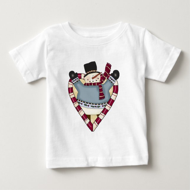 Snowman Liebe T - Shirt und Geschenke (Vorderseite)