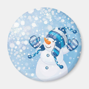 Snowman Magnet