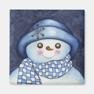 Snowman Magnet