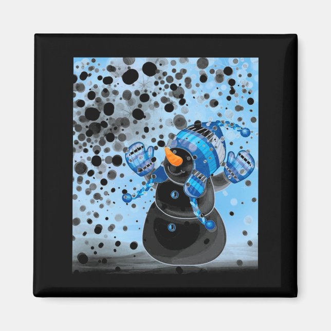 Snowman  magnet (Vorne)