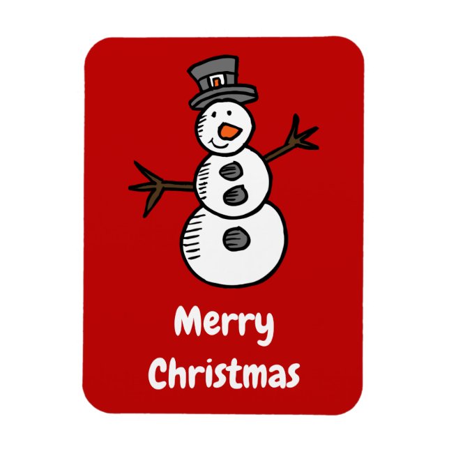 Snowman Magnet (Vertikal)