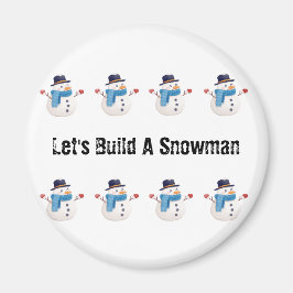 Snowman Magnets Magnet