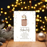 Snowman Mason Jar Milkshake Weihnachts-Party Einladung<br><div class="desc">Weihnachts-Party Thema mit Aquarell inspirierte Abbildung der Schokoladenmason Milchshake überzogen mit Fudge,  Peitschcreme,  Karamelll,  Schneeflocken Weihnachtsgebäck,  Sprinklen und Marshmallow Schneemann. Design ist auf weißem Hintergrund umgeben von Konfetti.</div>
