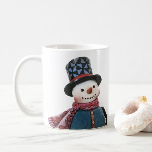 Snowman mit benutzerdefinierten Message-Tasse Kaffeetasse