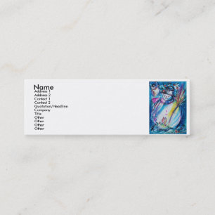 SNOWMAN MIT EIGENTUM MINI VISITENKARTE