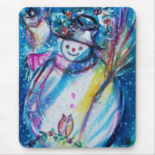 SNOWMAN MIT EIGENTUM MOUSEPAD