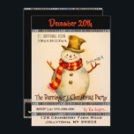Snowman mit Top Hat Christmas Party Einladung<br><div class="desc">Dies ist die Saison für ein Party und jedes Jahr deines ist die beste! Karo aus dieser wunderschönen Snowman-Party Einladung und erleben Sie den Geist, sich zu unterhalten! Diese Karte wird Ihren Gast sicher begeistern, wenn er sie erhält, weil sie eine freundliche Stimmung mit einladendem Ambiente ist. Diese Karte bringt...</div>