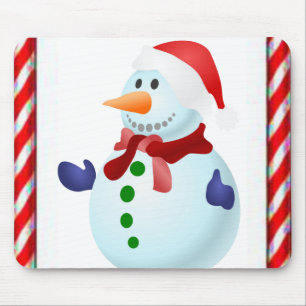 Snowman Mouse Pad Mousepad
