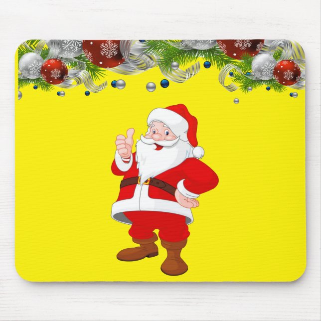 Snowman Mouse Pad Mousepad (Vorne)