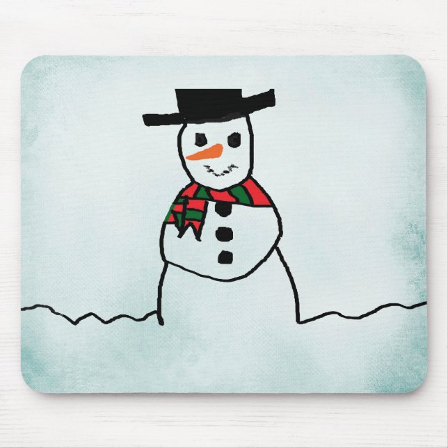Snowman Mousepad (Vorne)