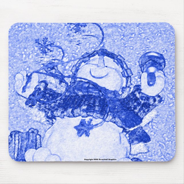 Snowman Mousepad (Vorne)