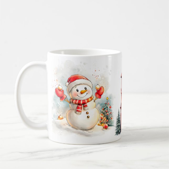 Snowman  Mug Kaffeetasse (Links)