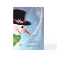 Snowman Nah-up - Weihnachten - Göttstochter