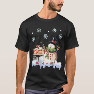 Snowman nene Freeze Weihnachtsfest Party Xmas T-Shirt