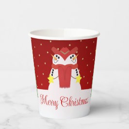 Snowman Niedlich Holiday Style Pappbecher