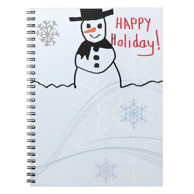 Snowman Notizblock (Vorderseite)