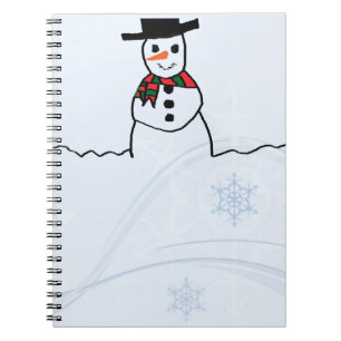Snowman Notizblock