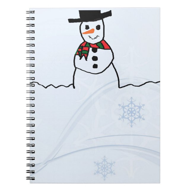 Snowman Notizblock (Vorderseite)