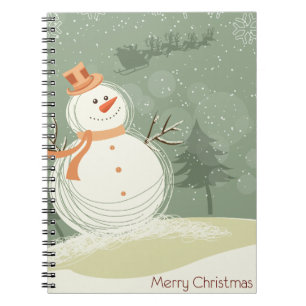 Snowman Notizblock