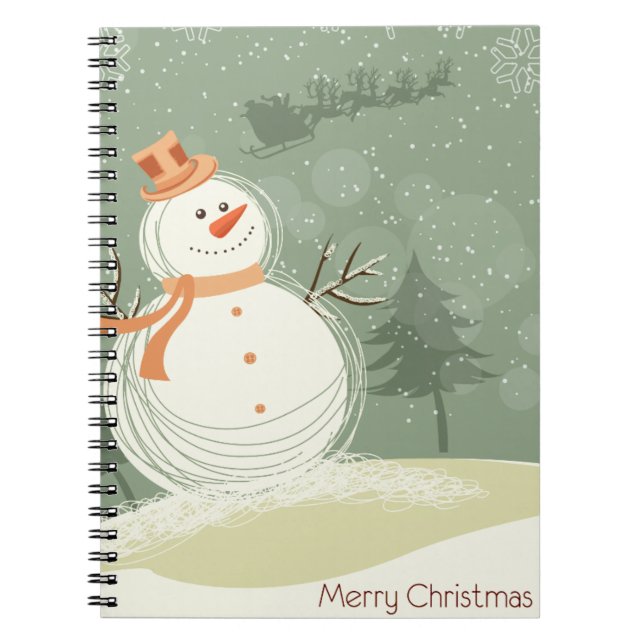 Snowman Notizblock (Vorderseite)