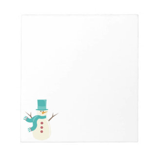 Snowman Notizblock
