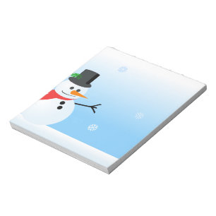 Snowman Notizblock