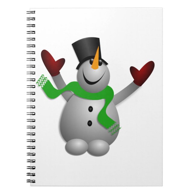 Snowman Notizblock (Vorderseite)