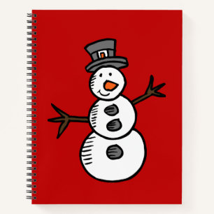 Snowman Notizbuch