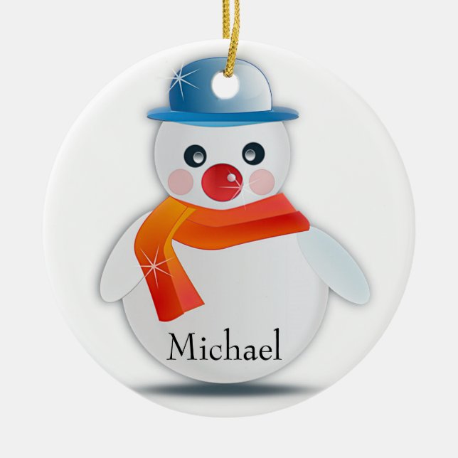 Snowman Ornament (Vorne)
