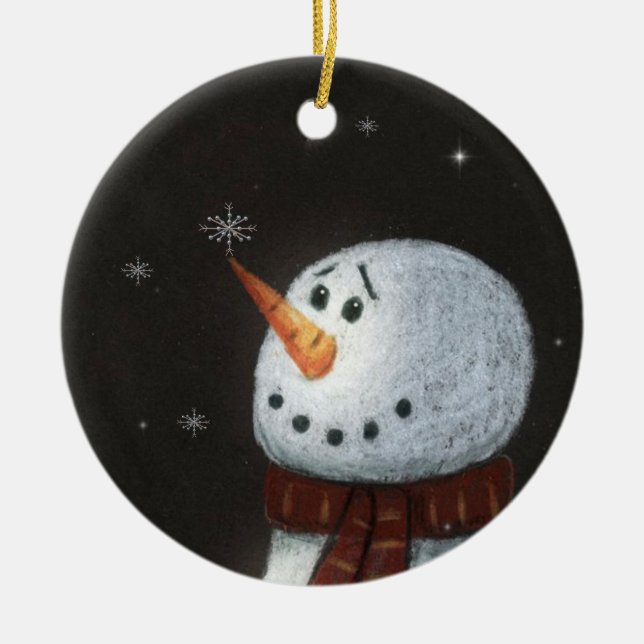 Snowman Ornament (Vorne)