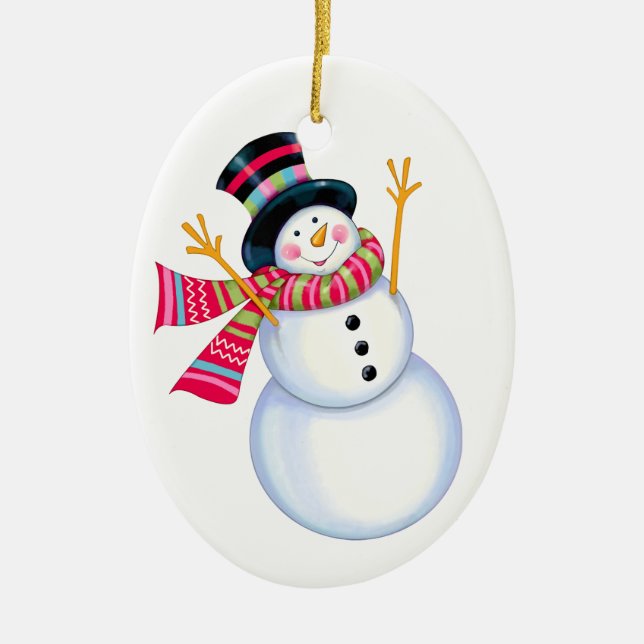 Snowman Ornament - SRF (Vorne)