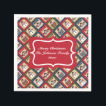 Snowman Pattern Design | Christmas Serviette<br><div class="desc">Weihnachten Napkins. 100% anpassbar. Füllen Sie das/die Feld(e) aus oder klicken Sie auf die Schaltfläche CUSTOMIZE, um einen der Schriftart oder Grafiken hinzuzufügen, zu verschieben, zu löschen, zu verändern oder zu verändern. Hergestellt mit hochauflösender Vektorgrafik und/oder Digitalgrafik für einen beruflichen Druck. HINWEIS: (DIES IST EIN DRUCK. Alle zazzle Produktdesigns sind...</div>