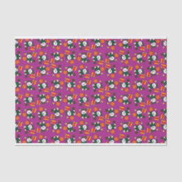 Snowman Pattern Seidenpapier