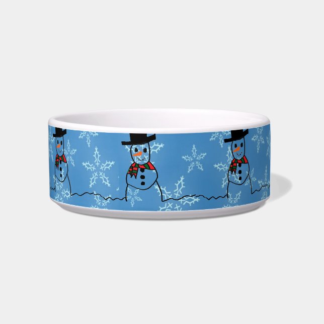 Snowman Pet Bowl Napf (Rechts)