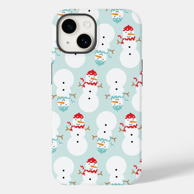 Snowman Phone Case (Rückseite)