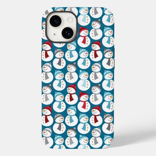 Snowman Phone Case (Rückseite)