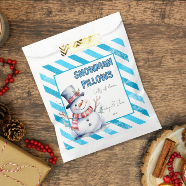 Snowman Pillows Weihnachten Leckerei unanständig E Geschenktütchen (Von Creator hochgeladen)