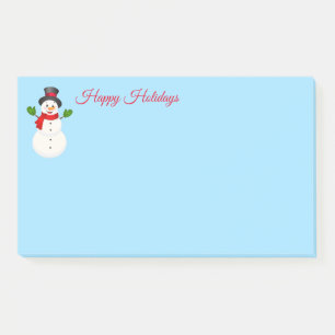 Snowman Post it Notes Post-it Klebezettel
