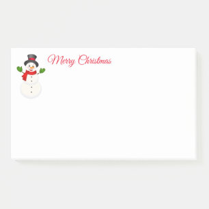Snowman Post it Notes Post-it Klebezettel