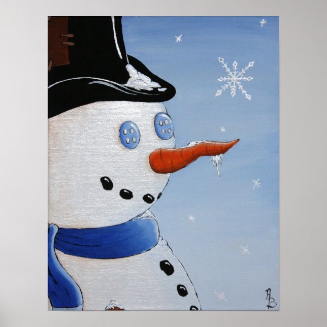 Snowman Poster (Vorne)