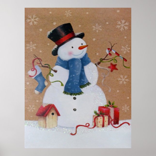 Snowman Poster (Vorne)