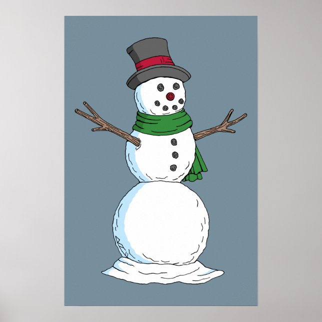 Snowman Poster (Vorne)