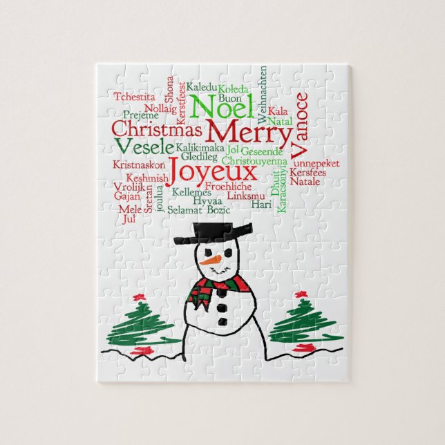 Snowman Puzzle (Vertikal)