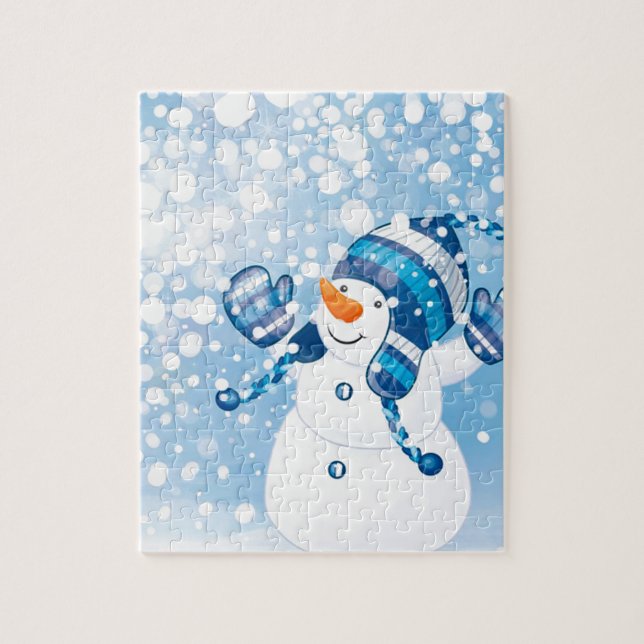 Snowman Puzzle (Vertikal)