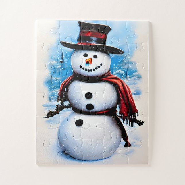 Snowman Puzzle (Vertikal)