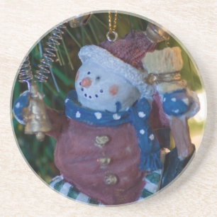 Snowman Santa Ornament Untersetzer