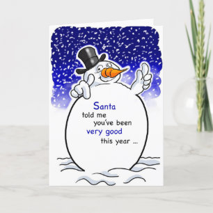 Snowman Santa, Weihnachten Spaß