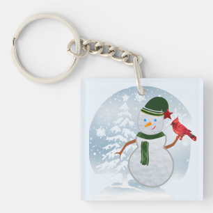Snowman Schlüsselanhänger