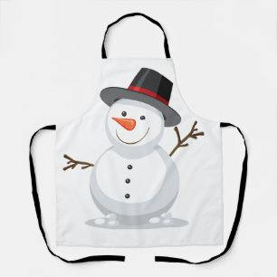Snowman Schürze