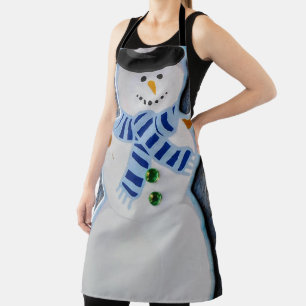 Snowman Schürze